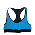 Ultracor Racerback Sports Bra NWOT Teal Blue Black Trim Scoop Neck Sz 4