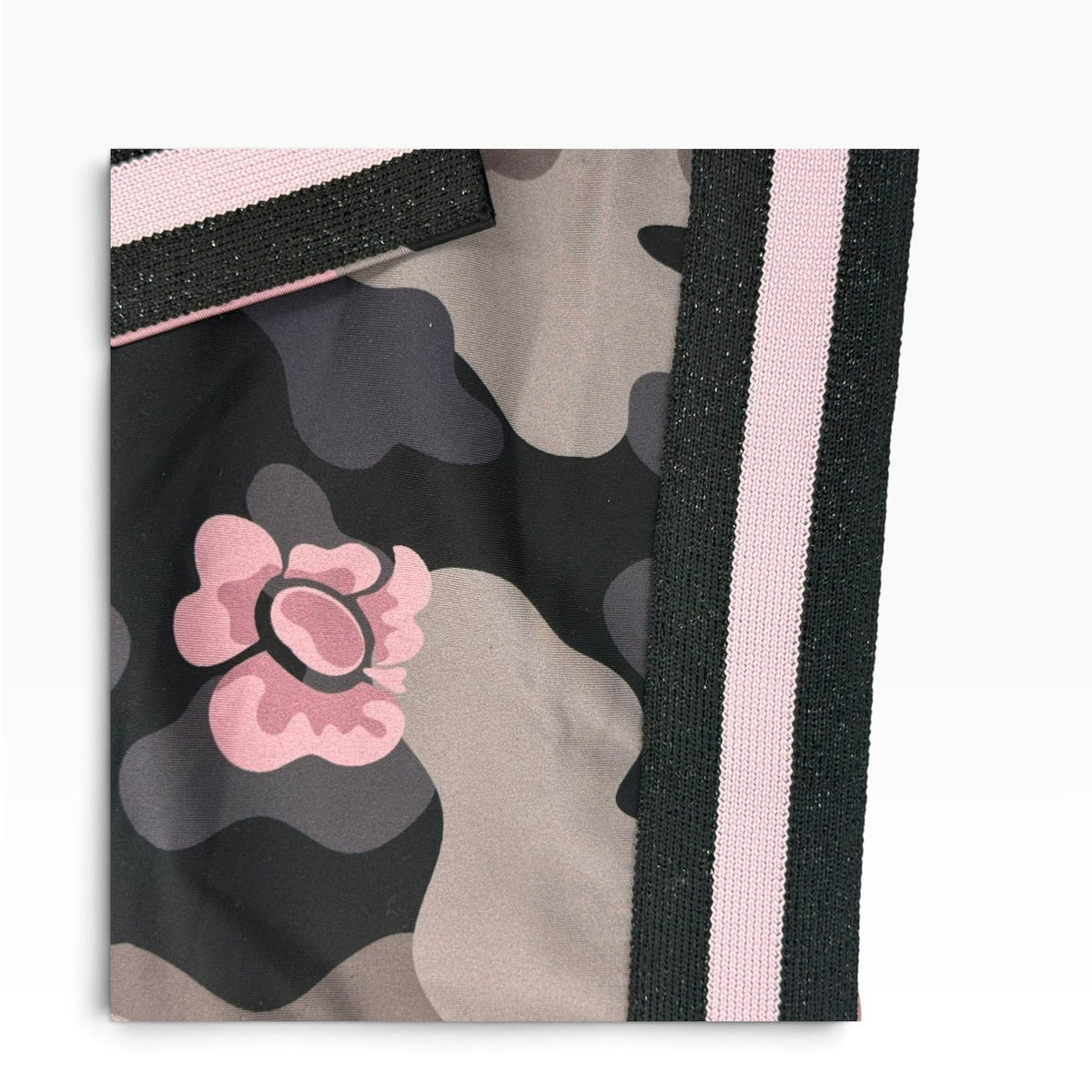 Ultracor Ultra High Legging XS Pink Grey Camo Flower Glitter Side Stripe Luxury