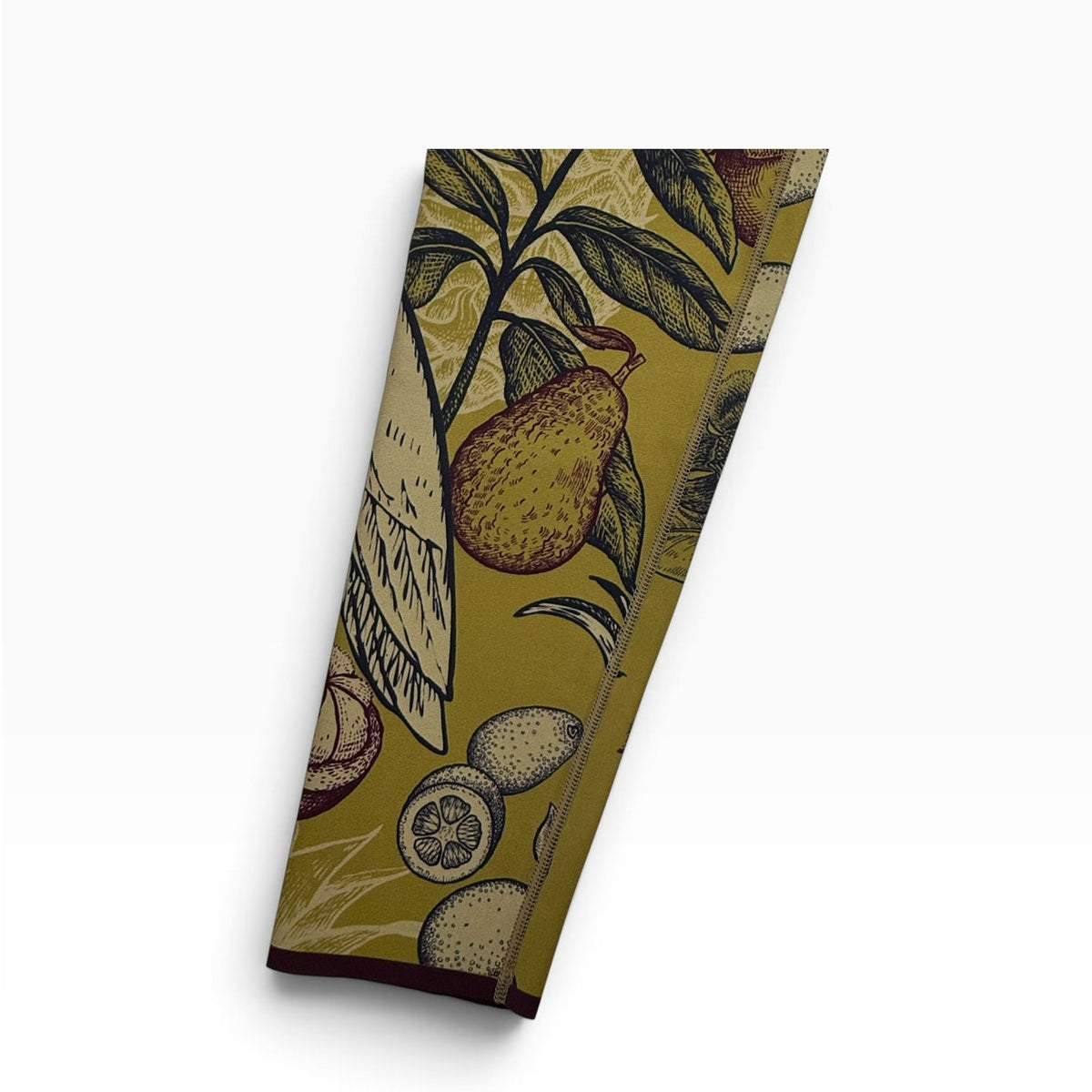 Ultracor Leggings L Olive Cockatoo Botanical Print Ultra High Rise Made USA