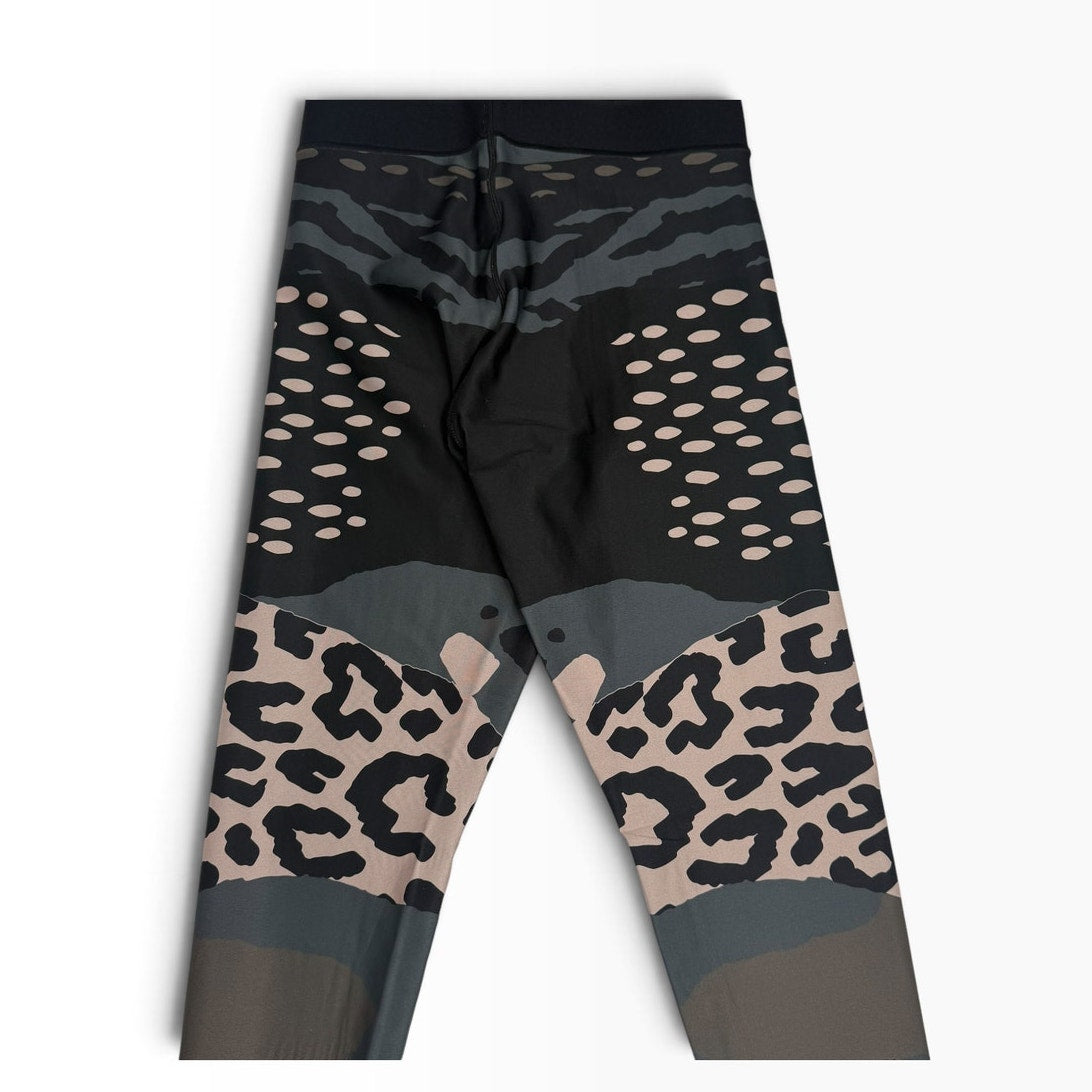 Ultracor Leggings XS Leopard Cheetah Camo Animal Print Lined Compression NWOT
