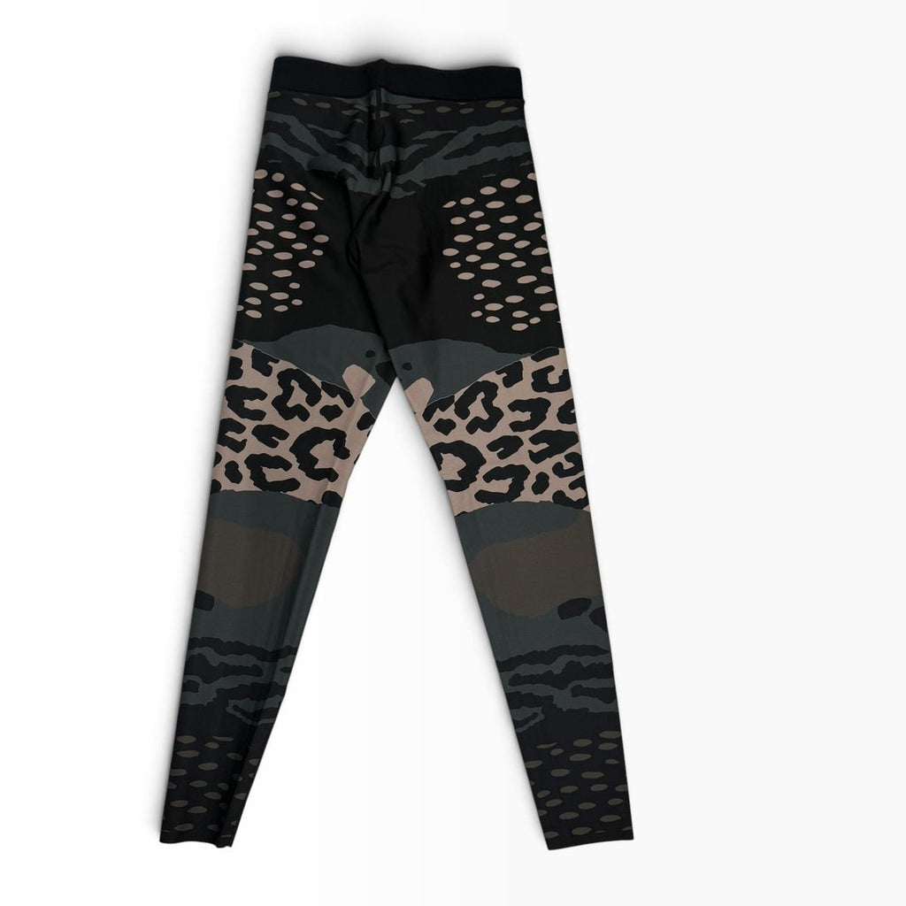 Ultracor Leggings XS Leopard Cheetah Camo Animal Print Lined Compression NWOT