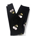 Ultracor Knockout Leggings Womens S Black Metallic Cherry Print Compression NWOT