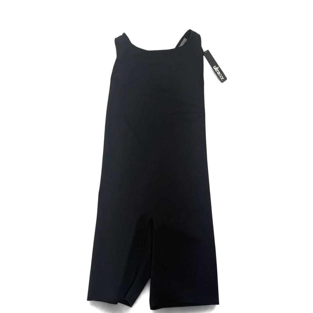 Ultracor Super Drop Unitard Bodysuit Black XS NWT Mesh Racerback Short Romper