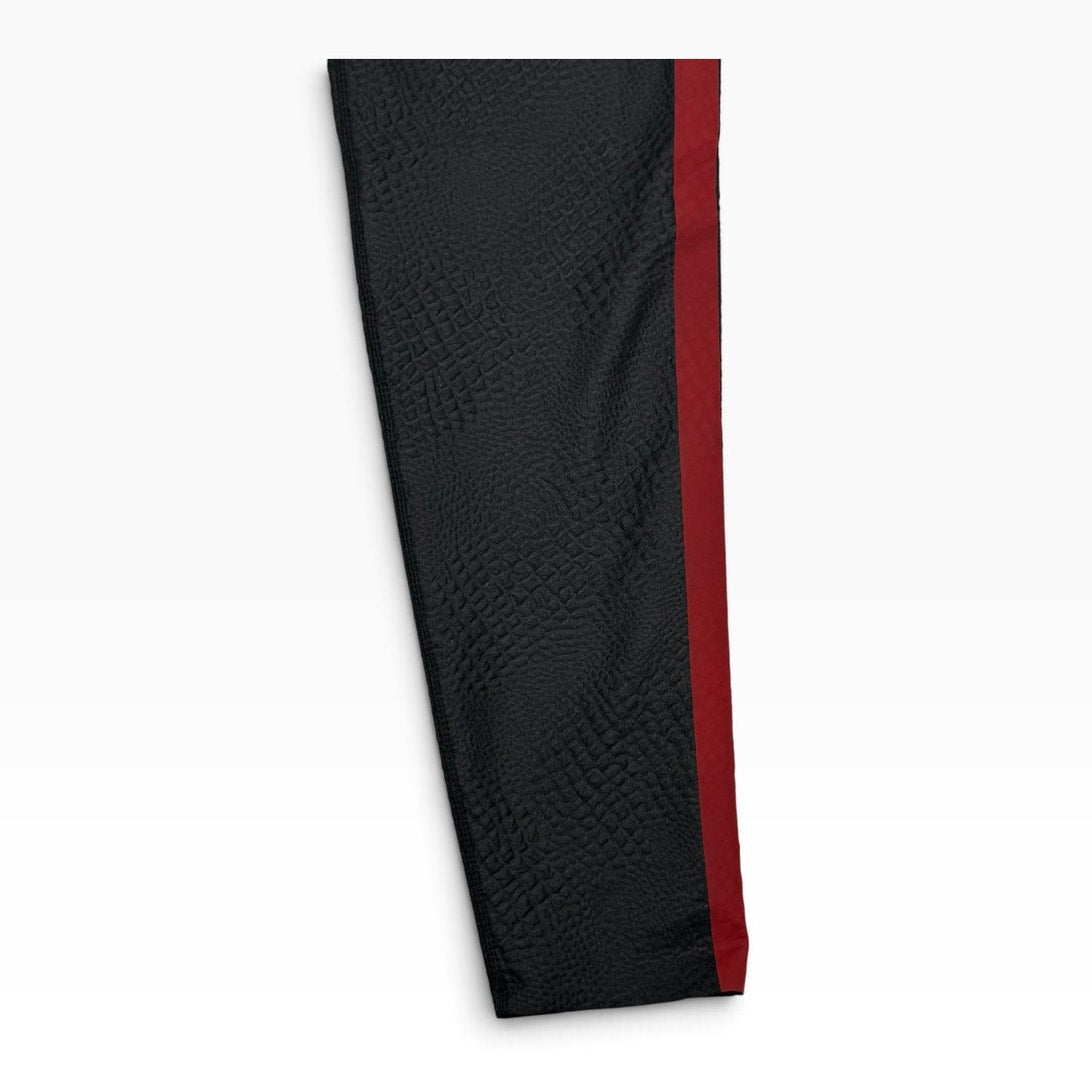 Ultracor Legging XS Black Snake Embossed Black & Red Stripe Patent Luxury