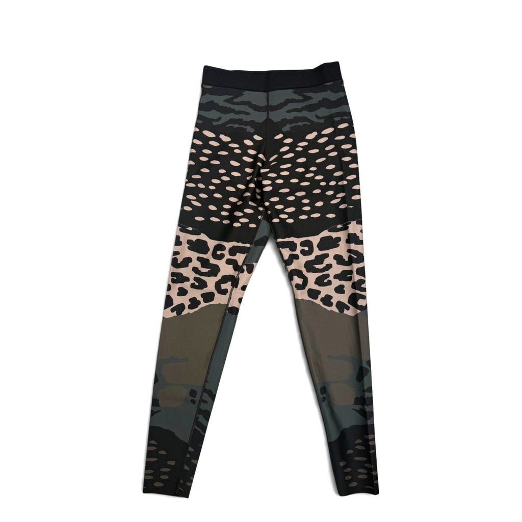 Ultracor Leggings XS Leopard Cheetah Camo Animal Print Lined Compression NWOT