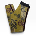 Ultracor Leggings L Olive Cockatoo Botanical Print Ultra High Rise Made USA